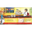 Englische Ausgabe Kinder an der Kasse