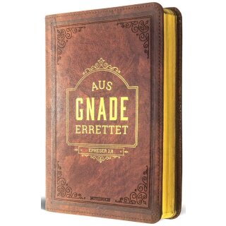 Notizbuch Aus Gnade errettet