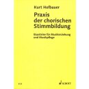 Buch Praxis der chorischen Stimmbildung