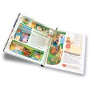 Ansicht der Funktion einiger Seiten des Kinderbuches die Wunschliste