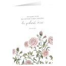 Faltkartenset Karte mit Bibelvers aus Jesaja 43 1