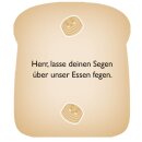 Tischgebet Herr lass deinen Segen über unser Essen...