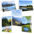 5er Set Doppelkarten zum Geburtstag