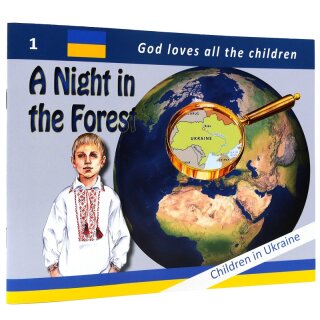 Ansicht Ukraine auf der Karte