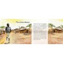 Ansicht einer Heftseite mit einem Jungen der läuft