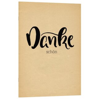 Notizheft Dankeschön