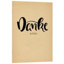 Notizheft Dankeschön