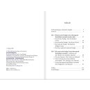 Ansicht des Inhaltsverzeichnisses