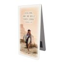 Magnetlesezeichen Ich lebe und ihr sollt auch leben