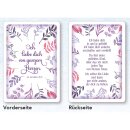 Karteansicht Vorder und Rückseite