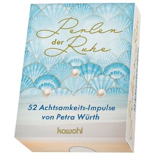 Kartenbox Perlen der Ruhe 52 Karten