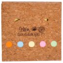 Kork Haftis kleine Notizzettel Schön dass es dich gibt