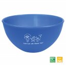 Mehrweg Müslischale für Kinder Blau