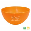 Mehrweg Müslischale für Kinder Orange