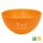 Mehrweg Müslischale für Kinder Orange