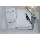 Notizblockseite liniert