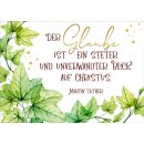 Postkarte Der Glaube ist ein steter Blick