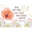 Postkarte mit dem Vers aus Psalm 40 12