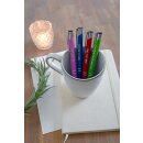 Kugelschreibe mit geöffnetem Etui