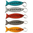 Schlüsselanhänger Lederband Fisch in...