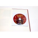 CD ist im Umschlag hinten im Buch befestigt