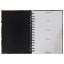 Notizblock erste Seite Widmung to from