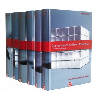 Bücher MATTHEW HENRY KOMMENTARE Alle 6 Bände im Set