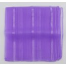 Nylon Tuch in Blaulila mit Muster