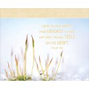 Blumen mit einem Vers