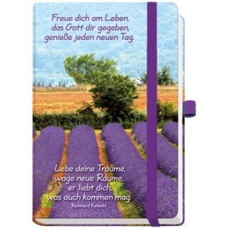 Notizbuch Freue dich am Leben