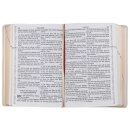 Traubibel Luther 1912 ohne Apokryphen Lederausgabe in weiß geöffnet