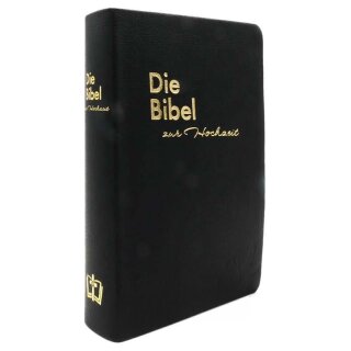 Traubibel Luther 1912 ohne Apokryphen Lederausgabe schwarz