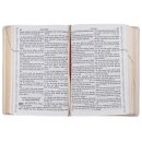 Traubibel Luther 1912 ohne Apokryphen Lederausgabe in weiß geöffnet