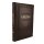 Библия темно коричневая