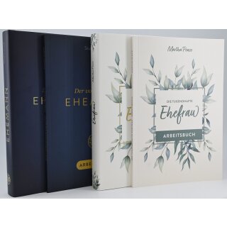 Buchpaket Der vorbildliche Ehemann und die tugendhafte Ehefrau plus jeweils ein Arbeitsbuch