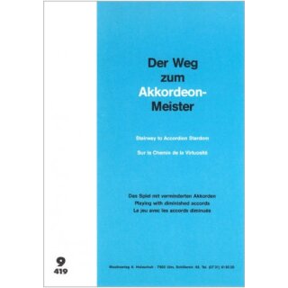 Notenhaft Der Weg zum Akkordeonmeister Band 9