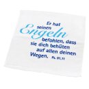Handtuch Engel ausgerollt