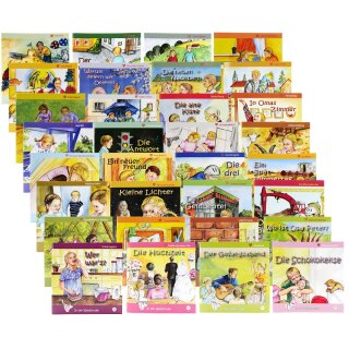 Die Reihe in der Waldstraße alle 32 Hefte