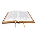 Ansicht der aufgeschlagenen Bibel