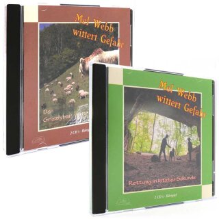 Hörspiel CD Mel Webb wittert Gefahr Set