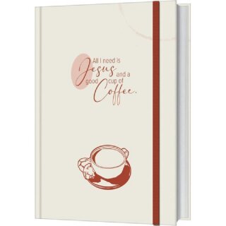 Notizbuch Coffee and Jesus