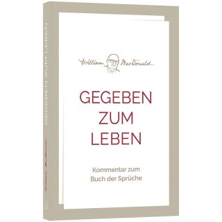 Buch Gegeben zum Leben