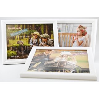 Bilder im Bilderrahmen mit Kindermotiven