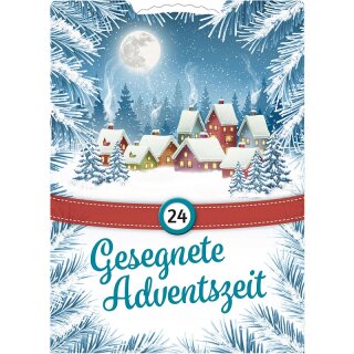 Adventskalender mit einer Drehscheibe