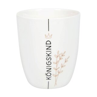 Becher aus Keramik Königskind