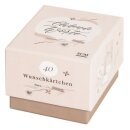 Box mit 40 Wunschkärtchen