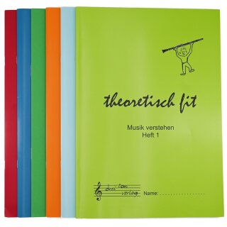 Theoretisch fit - Musik verstehen 6 Bände