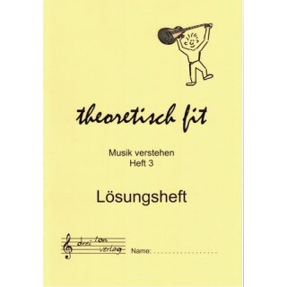 Lösungsheft zu Theoretisch fit Heft 3