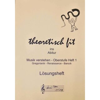 Lösungsheft für Theoretisch fit ins Abitur Heft 1