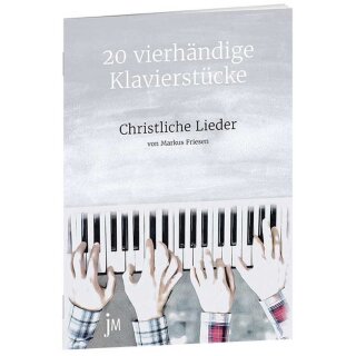 Notenheft 20 vierhändige Klavierstücke